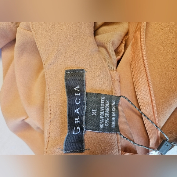 Gracia/ Elegant Women's Blush Top XL  Melon - Picture 7 of 7